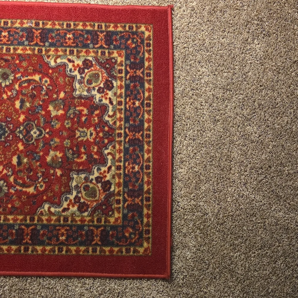 “Traditional Persian Style Runner Rug – Red Medallion Oriental 2.5 Ft X 10 Ft